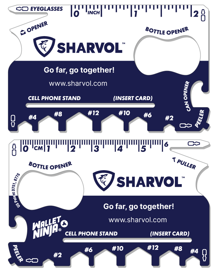 Sharvol Wallet Ninja EDC Multitool Card